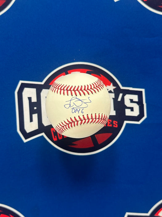 Jose Iglesias Autographed Official Major League Baseball with OMG (Beckett)