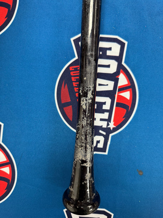 Ronny Mauricio Autographed GAME USED Bat from 2025 Season w/ Inscr (JSA)