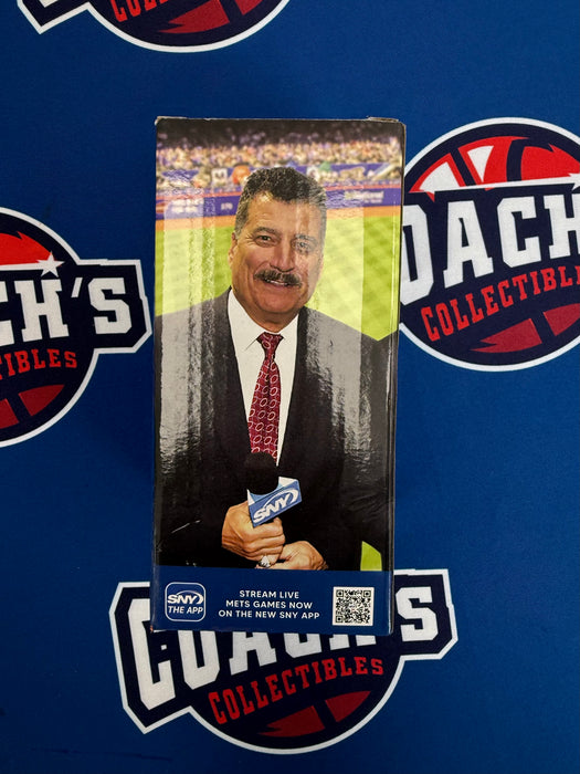 Keith Hernandez Autographed NY Mets GKR Connecting SGA Bobblehead (JSA)