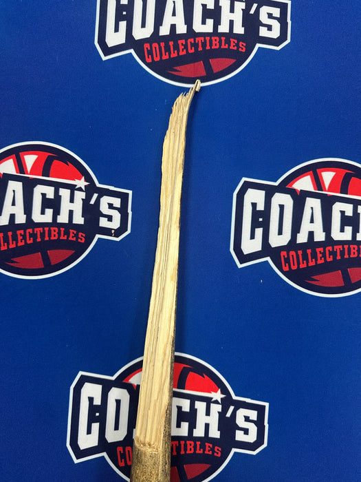 David Wright Autographed GAME USED & BROKEN Bat from 2012 Season w/ Inscr (MLB/Beckett)