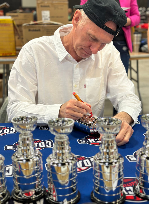 Dominik Hasek Autographed 8" Mini Stanley Cup Trophy (Beckett)