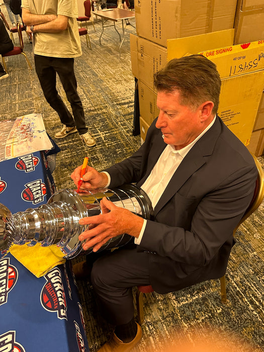 1994 New York Rangers Team Signed Full Size 25" Stanley Cup Trophy w/ 17 Autographs (Beckett)