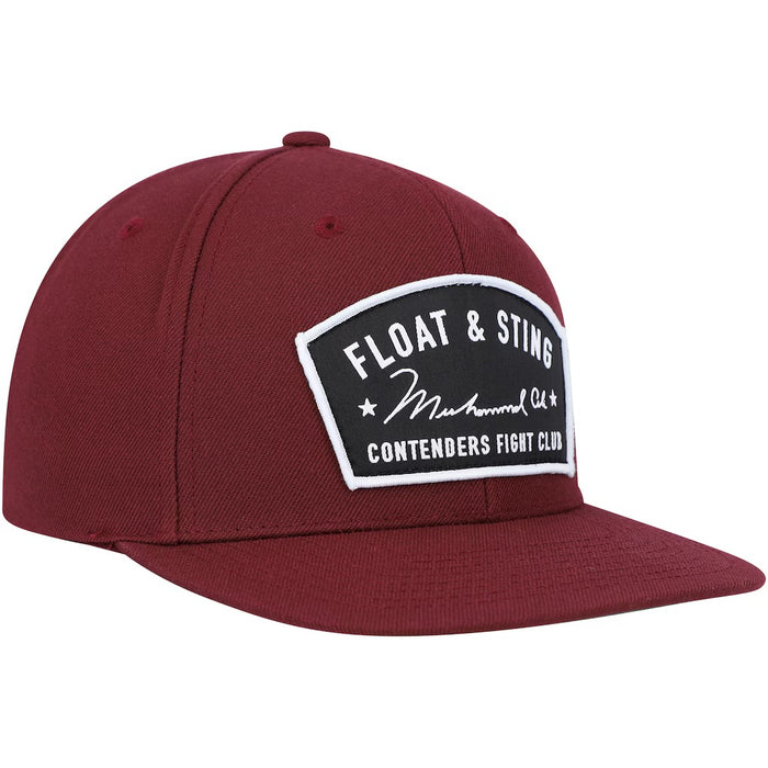 Muhammad Ali Contenders Clothing Unisex Float & Sting Snapback Hat - Maroon