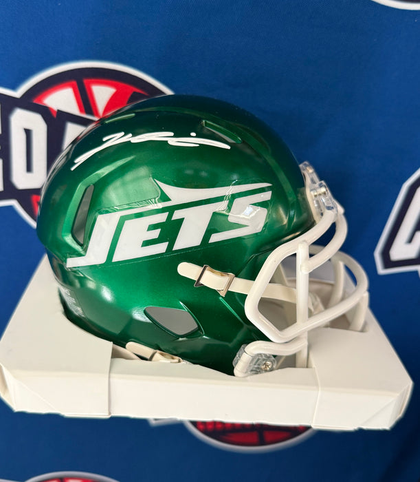 Kenyon Sadiq Autographed NY Jets Speed Mini Helmet (Fanatics)