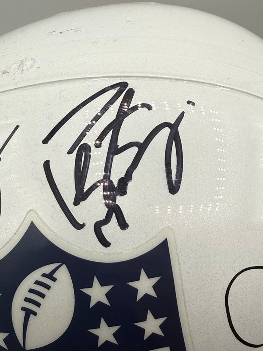 Peyton, Archie & Eli Manning Family Autographed Full Size NFL Shield Replica vsr4 Helmet (Fanatics)