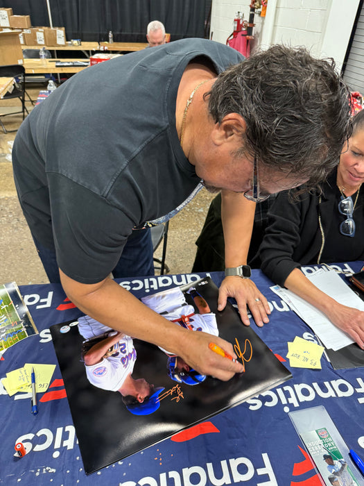 Mike Piazaa & Al Leiter DUAL Autographed 16x20 Photo (JSA/Fanatics)