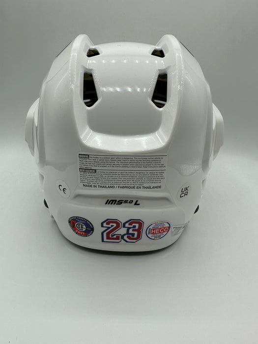 Adam Fox Autographed NY Rangers Full Size Bauer Helmet Sz Large (Fanatics)