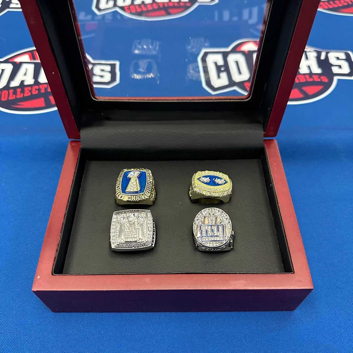 WANZIJING New England Patriots 6 Year Rings Set, Super Bowl 2019-2001 Championship  Replica Rings Souvenirs with Wooden Box : Amazon.de: Fashion