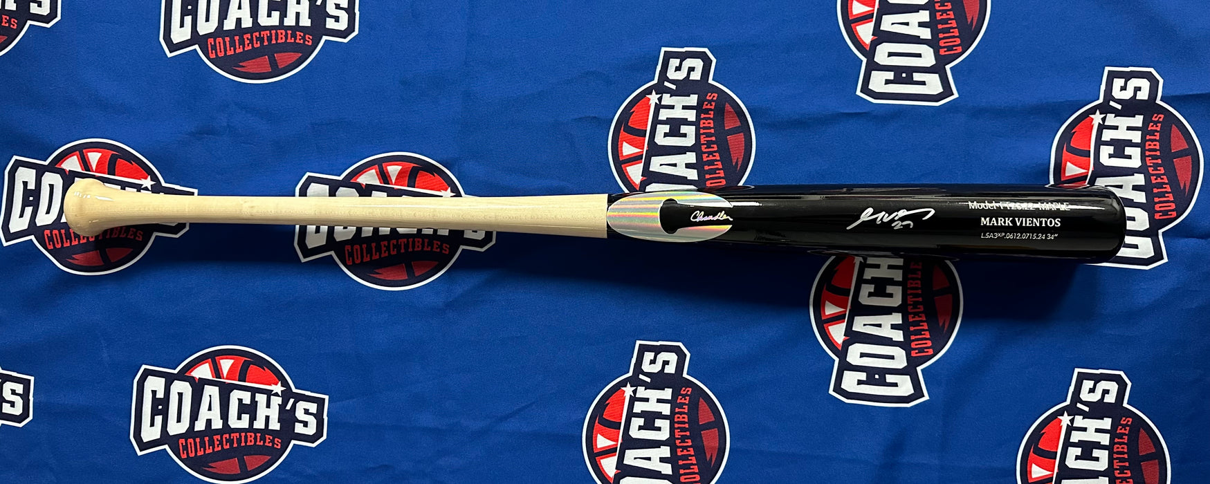 Mark Vientos Autographed Chandler Game Model Bat (Beckett)