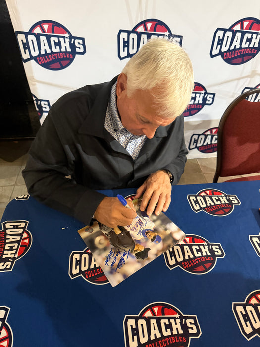 Terry Collins & Umpire Tom Hallion DUAL Autographed 8x10 Photo w/ Dual Inscriptions (JSA)