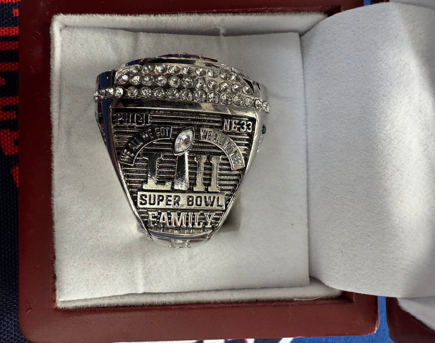 Philadelphia Eagles Replica Super Bowl LII Ring with Display Box
