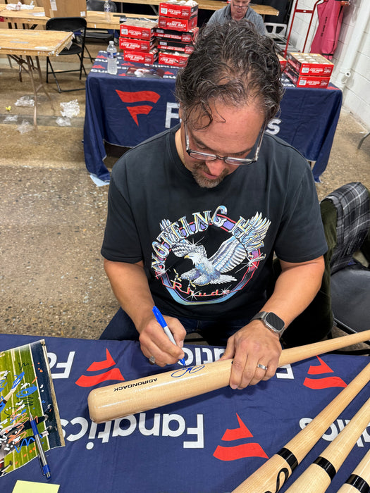 Mike Piazza Autographed Rawlings Tan Pro Model Bat w/ HOF 2016 (Fanatics)