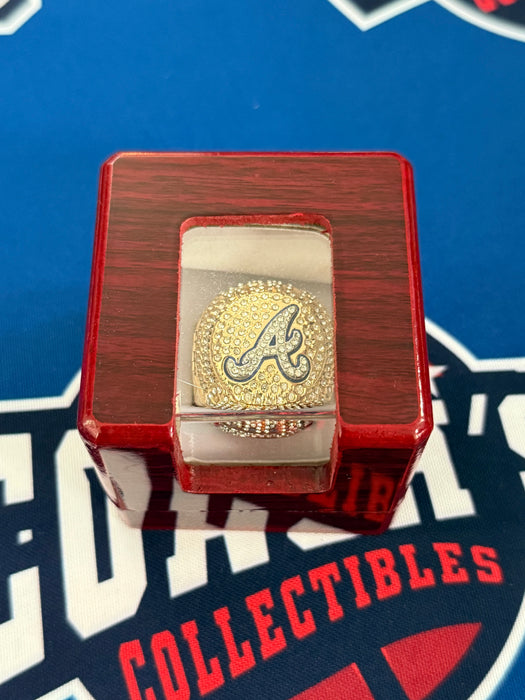 Atlanta Braves 2021 Replica World Series Ring w/ Display Box