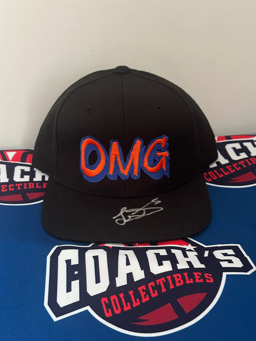 Jose Iglesias Autographed Adult OMG Snapback Hat (Beckett)