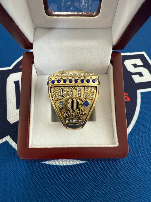 Kansas City Royals Replica 2015 World Series Ring w/ Display Box