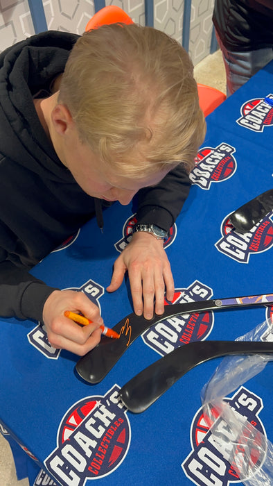 Emil Heineman Autographed NY Islanders Mini Hockey Stick (JSA)