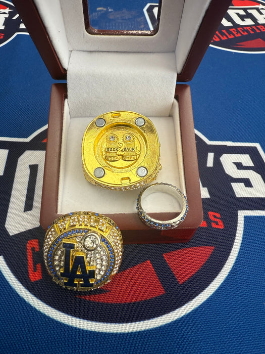 Los Angeles Dodgers 2025 Replica World Series Ring w/ Display Box (Yamamoto-MVP)