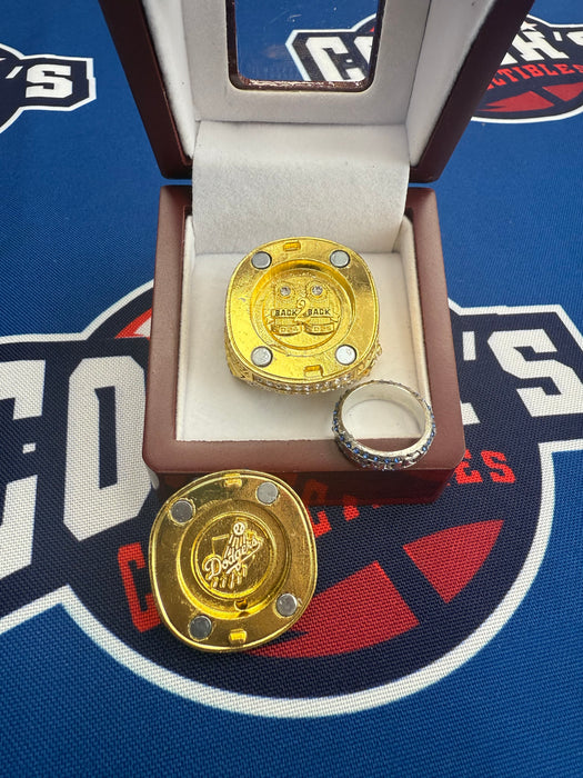 Los Angeles Dodgers 2025 Replica World Series Ring w/ Display Box (Yamamoto-MVP)