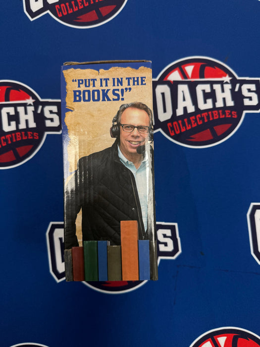 Howie Rose Autographed Talking Bobblehead w/ Put it in the books (JSA)