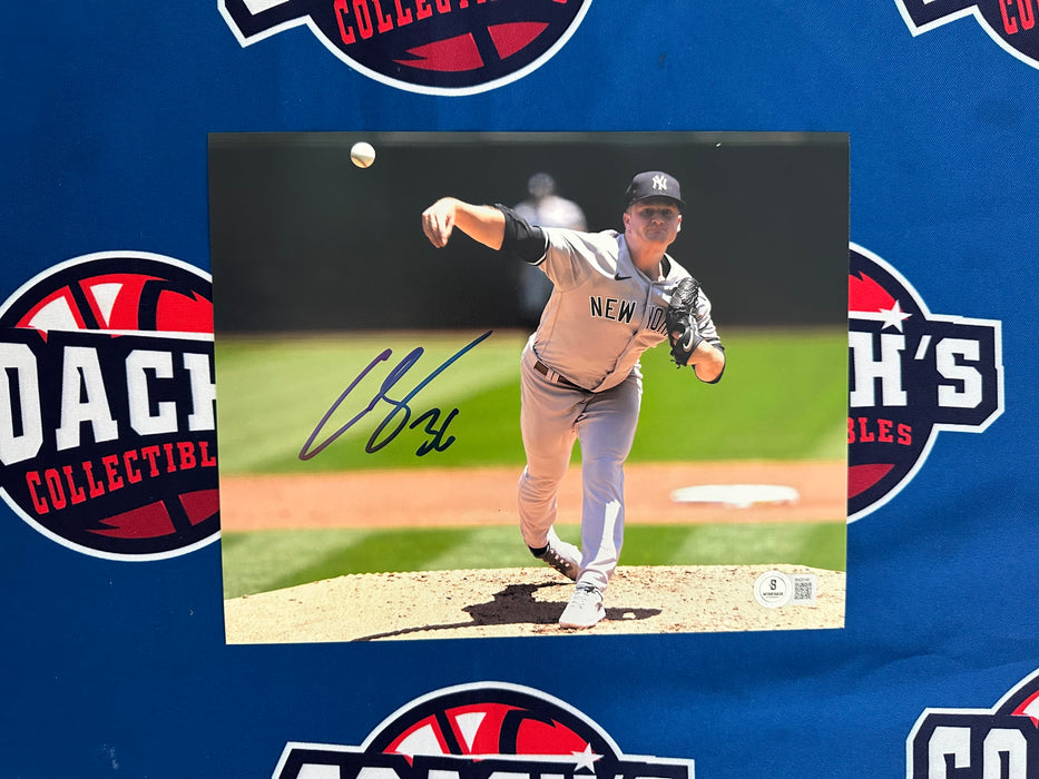 Clarke Schmidt Autographed 8x10 Photo (Beckett)