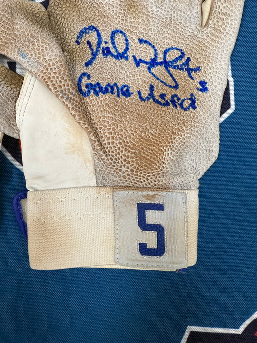 GAME USED David Wright Autographed PAIR of Nike Batting Gloves w/ Game Used Inscription (Beckett)