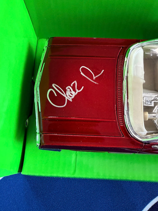 Chazz Palminteri Autographed Red Convertible Die Cast Car w/ Give Her the Door Test (JSA)