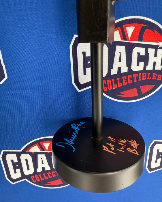 Howie Autographed 15” Vintage Mini Broadcaster Microphones w/ Put it in the Books (JSA)