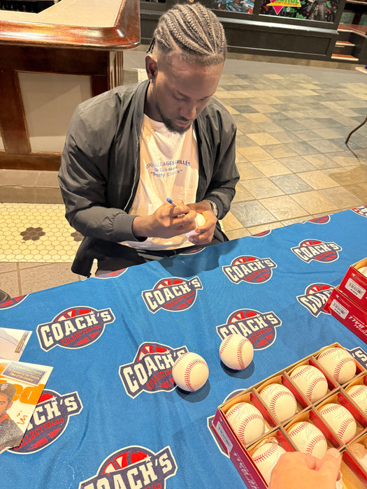 Ronny Mauricio Autographed OML Baseball (JSA)