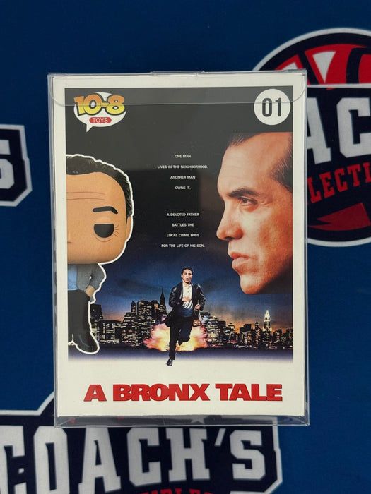 Chazz Palminteri Autographed CUSTOM Pop Figure w/ Nobody Cares Inscription (JSA)