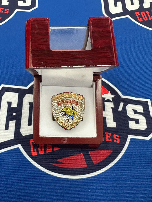 Florida Panthers 2024 Replica Stanley Cup Ring with Display Box