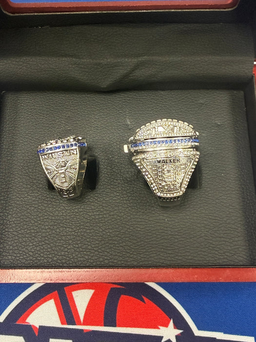 Seattle Seahawks 2pc Replica Super Bowl Rings w/ Display Box
