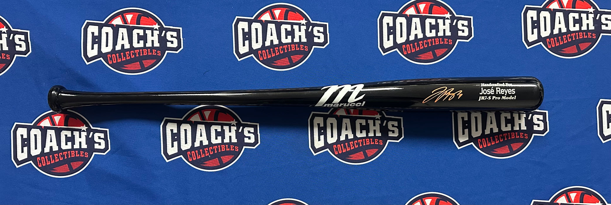 Jose Reyes Autographed Marucci Game Model Bat (Beckett)