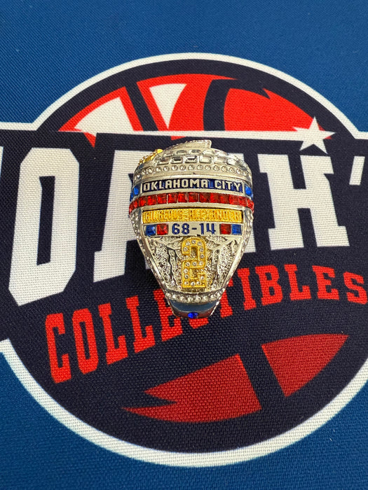 Oklahoma City Thunder Replica 2025 NBA Championship Ring (SGA-MVP)