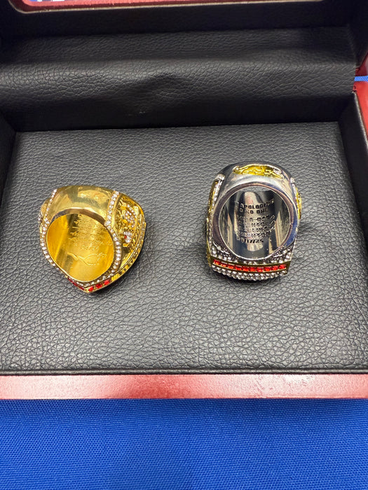 Florida Panthers 2pc Replica Stanley Cup Ring with Display Box