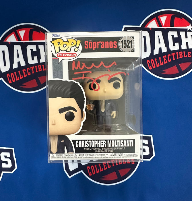 Michael Imperioli Autographed "Christopher Moltisanti" Sopranos Funko Pop (Beckett)