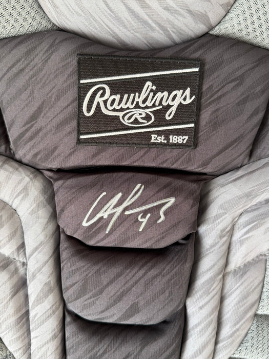 Francisco Alvarez Autographed Full Size Authentic Adult Rawlings Catchers Chest Protector (JSA)
