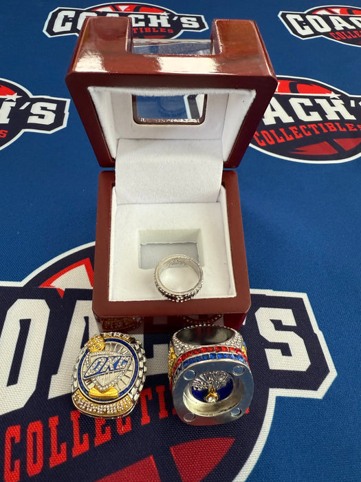 Oklahoma City Thunder Replica 2025 NBA Championship Ring w/ Display Box (SGA-MVP)