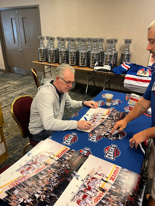 1994 New York Rangers Team Signed 16x20 Celebration Photo w/ 17 Autographs (Beckett)