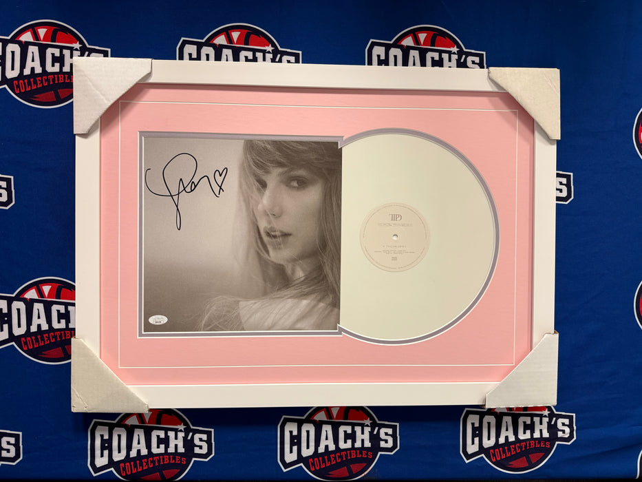 FRAMED Taylor Swift Autographed Full Album Insert w/ Vinyl Record (JSA)