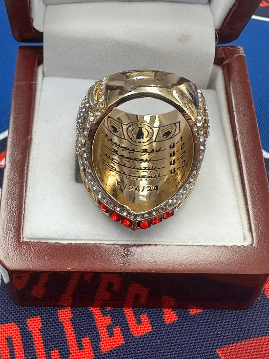 Florida Panthers 2024 Replica Stanley Cup Ring with Display Box