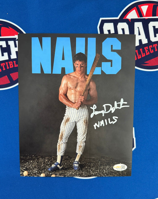 Lenny Dykstra Autographed 8x10 Nails Poster Photo w/ Nails Inscription (JSA)
