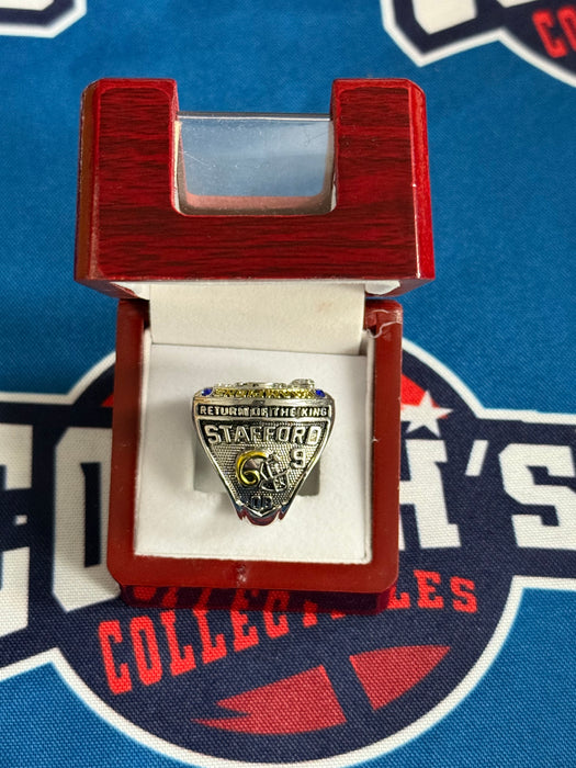 Los Angeles Rams Super Bowl LVI Replica Ring w/ Display Box