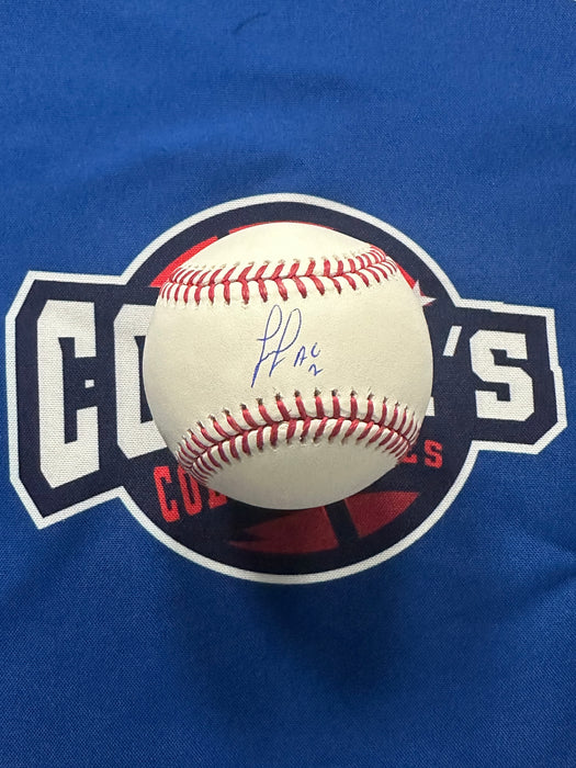 Luisangel Acuna Autographed OML Baseball (JSA)