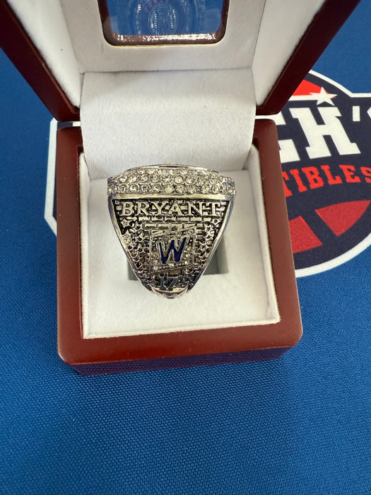 Chicago Cubs 2016 Replica World Series Ring w/ Display Box (Kris Bryant-MVP)