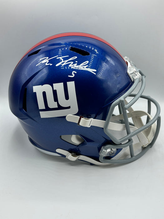 Kayvon Thibodeaux NY Giants Full Size Speed Replica Helmet (Beckett)