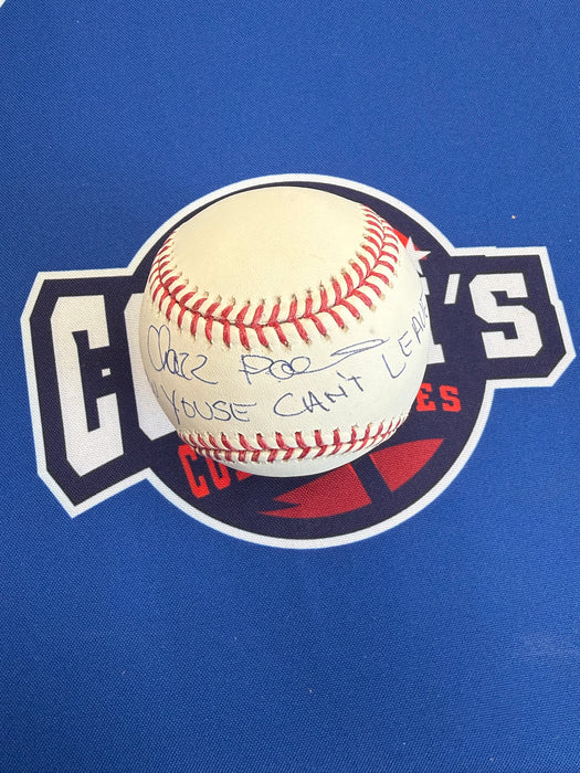 Chazz Palminteri Autographed OML Baseball w/ Now Youse Cant Leave (JSA)