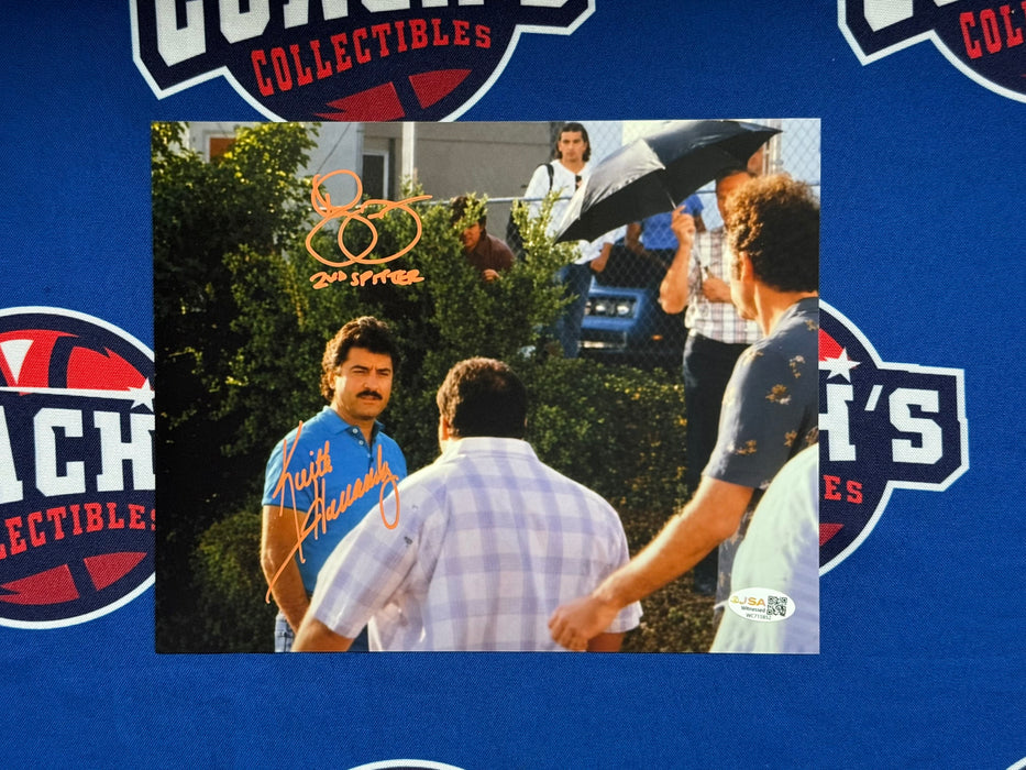 Keith Hernandez & Roger McDowell DUAL Autographed Seinfeld "The 2nd Spitter" 8x10 Photo w/ Inscription (JSA)