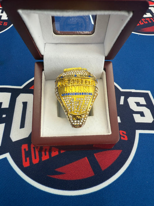Los Angeles Dodgers 2025 Replica World Series Ring w/ Display Box (Ohtani)