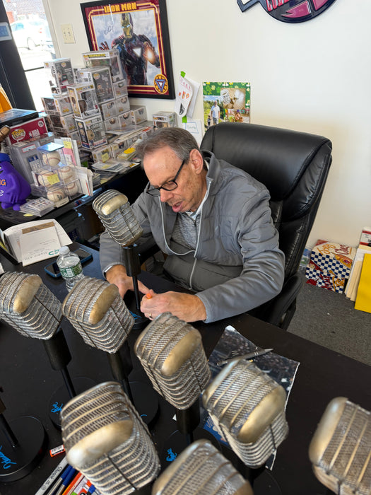Howie Autographed 15” Vintage Mini Broadcaster Microphones w/ Put it in the Books (JSA)