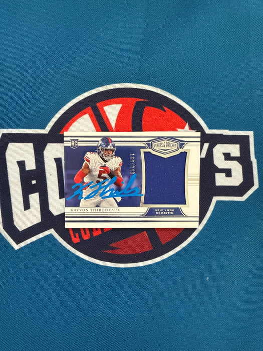 Kayvon Thibodeaux Autographed 2022 Panini Plates & Patches Rookie Card (GTP)